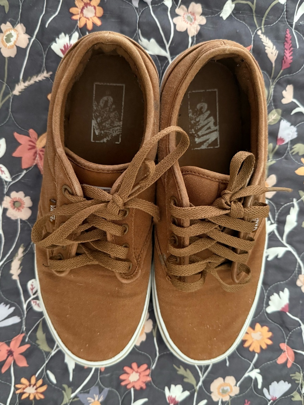 Vans Brown Low-Top Sneakers